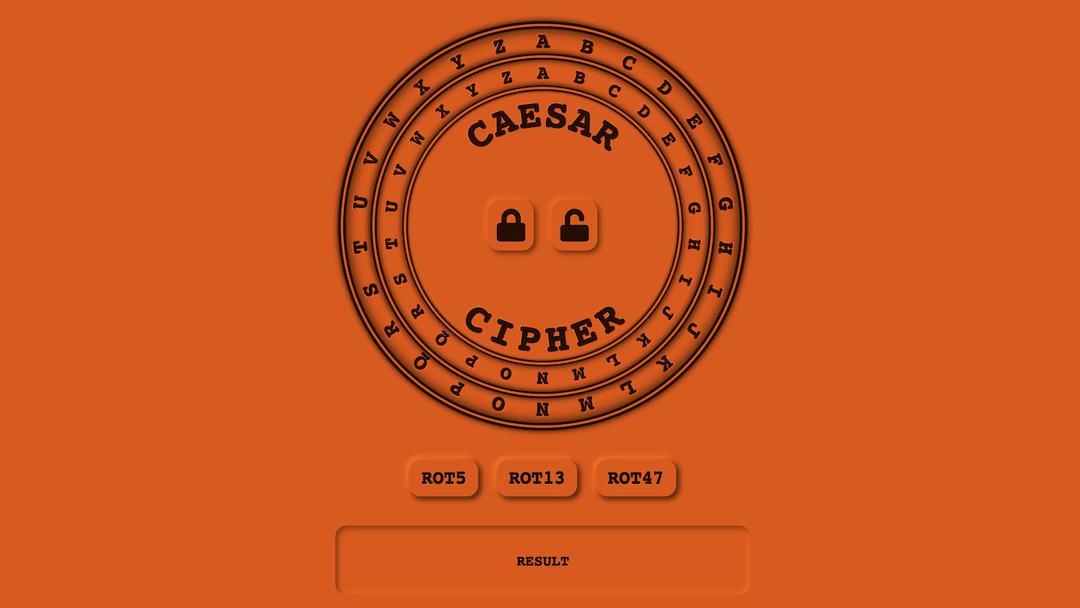 Caesar Cipher screenshot